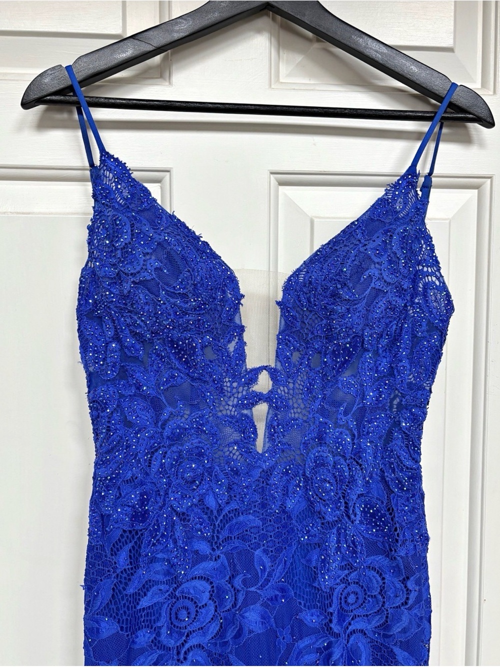 Clarisse Blue Prom Dress Size 0